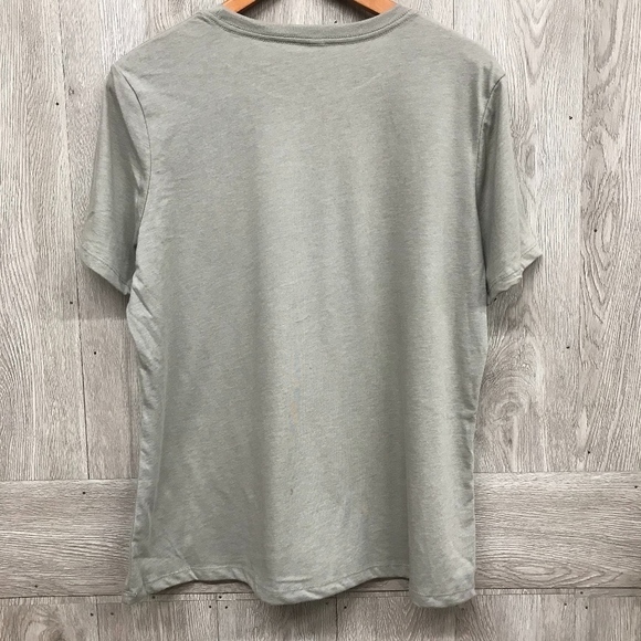 Anchor Distressed Short Sleeve Tee BB749 - Picture 2 of 3